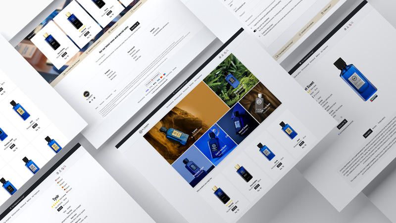Al Ambra Perfumes - E-commerce, Web Development