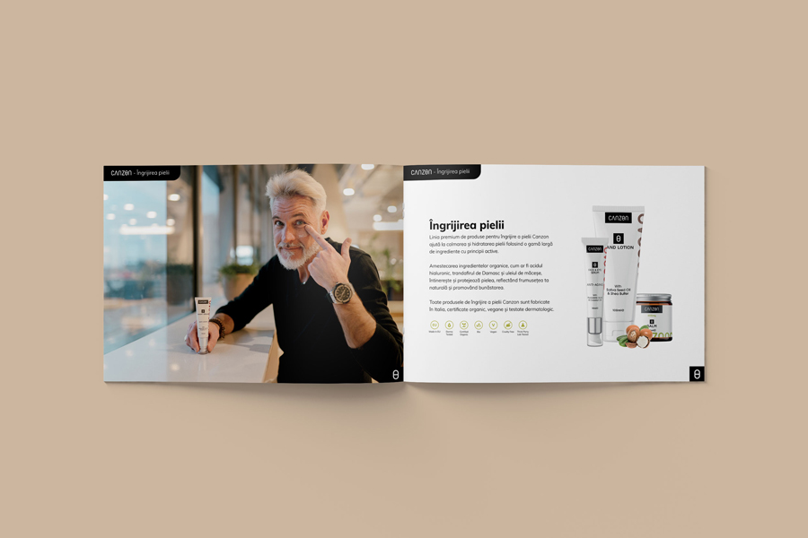 Canzon - Catalog design, Graphic Design