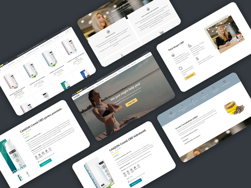Canzon - E-commerce, Web Development