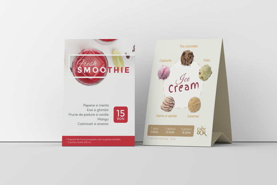 Carte d'Or - Graphic Design, Brochure Design