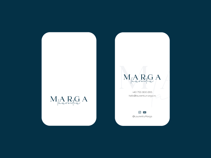 Laurentiu Marga - Graphic Design, Visit cards