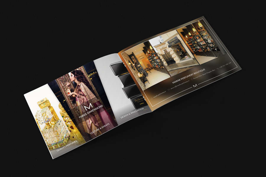 Marab Perfumery - Graphic Design, Catalog Design